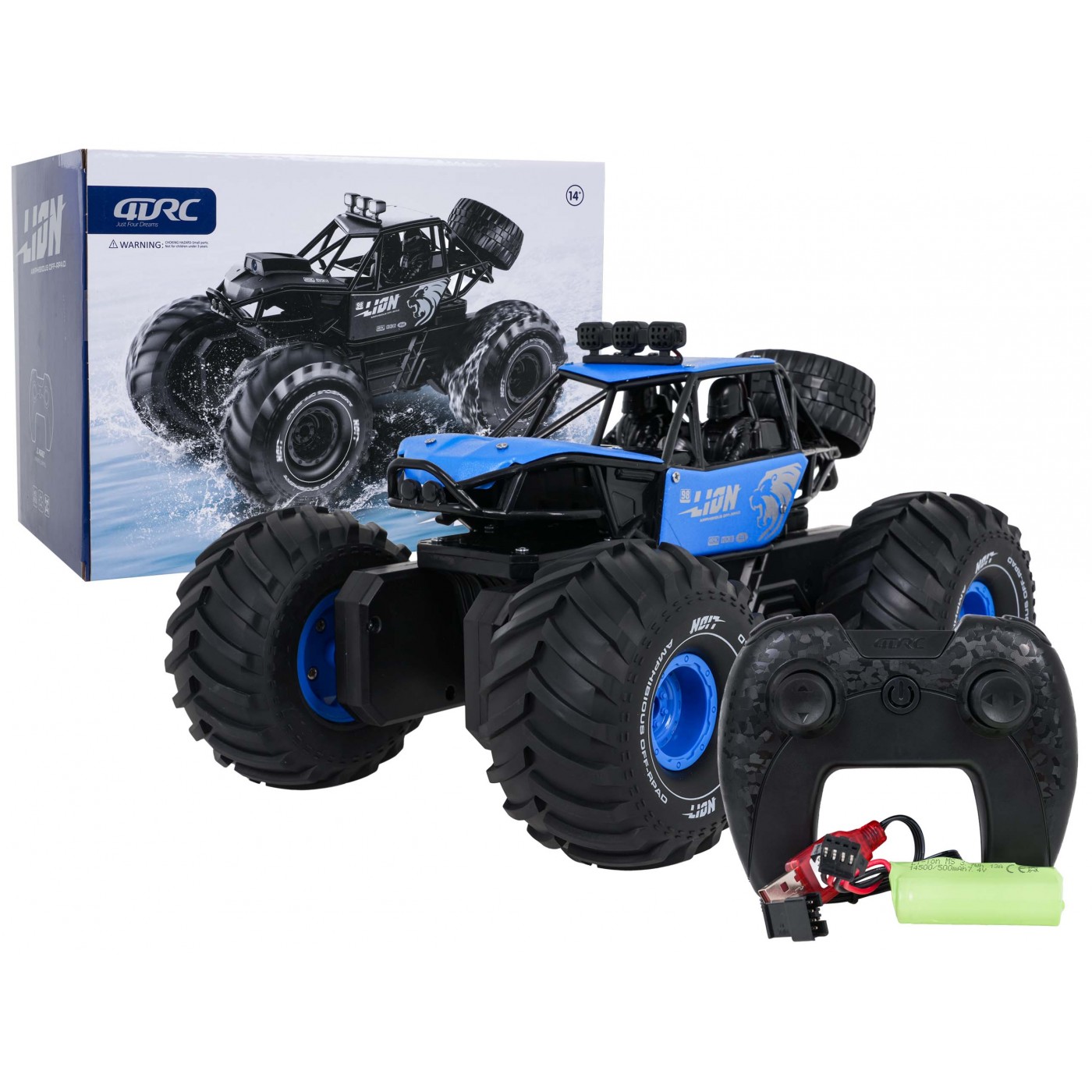 R/C Vozidlo LION Modrá