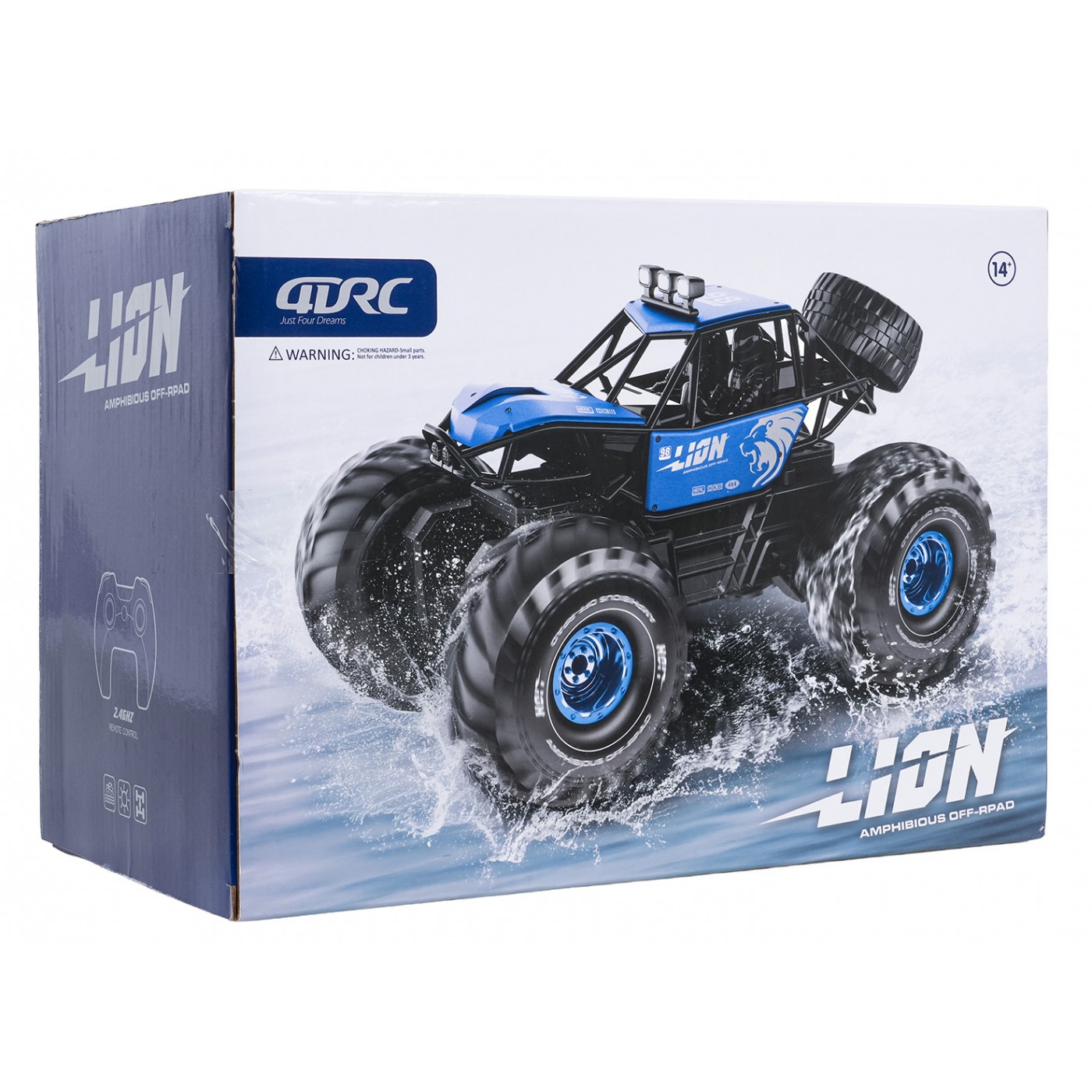R/C Vozidlo LION Modrá