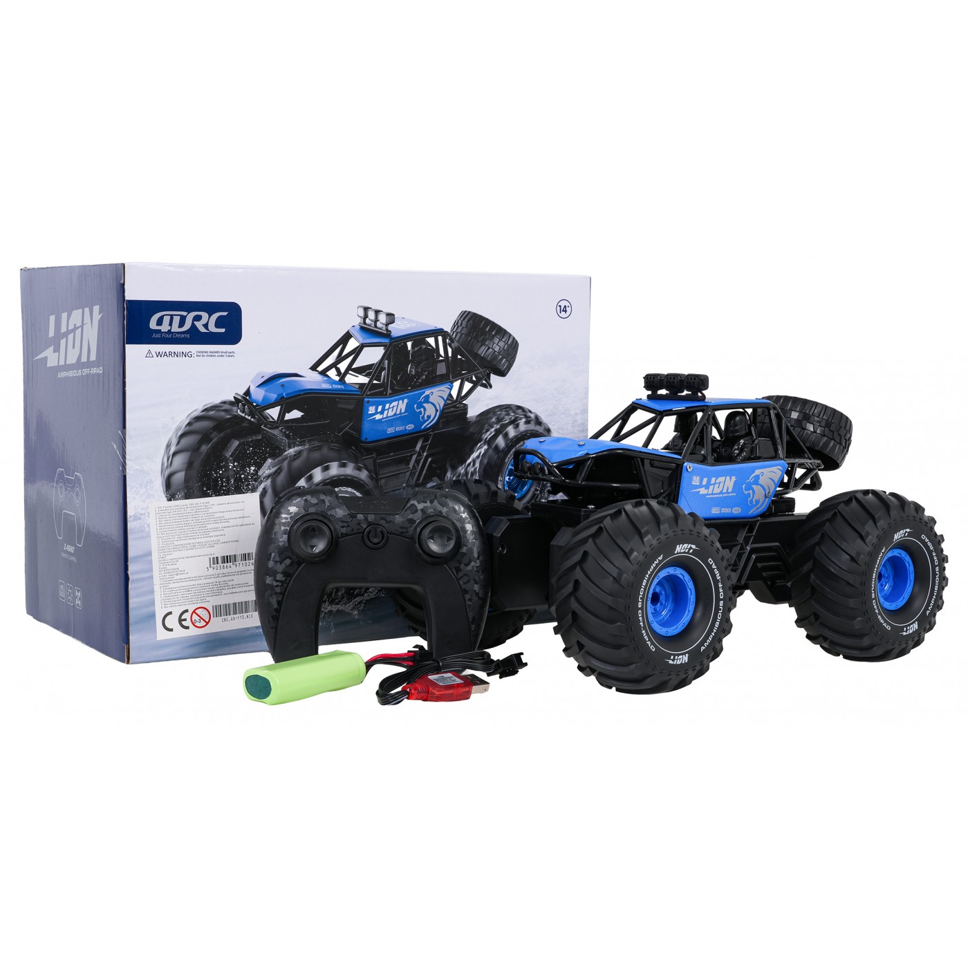 R/C Vozidlo LION Modrá