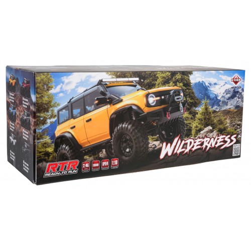 Car R/C WILDERNESS 1:10 Pomerančový