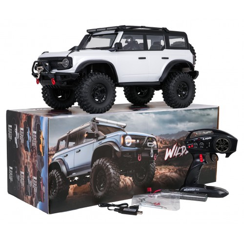 Auto R/C WILDERNESS 1:10 Bílá