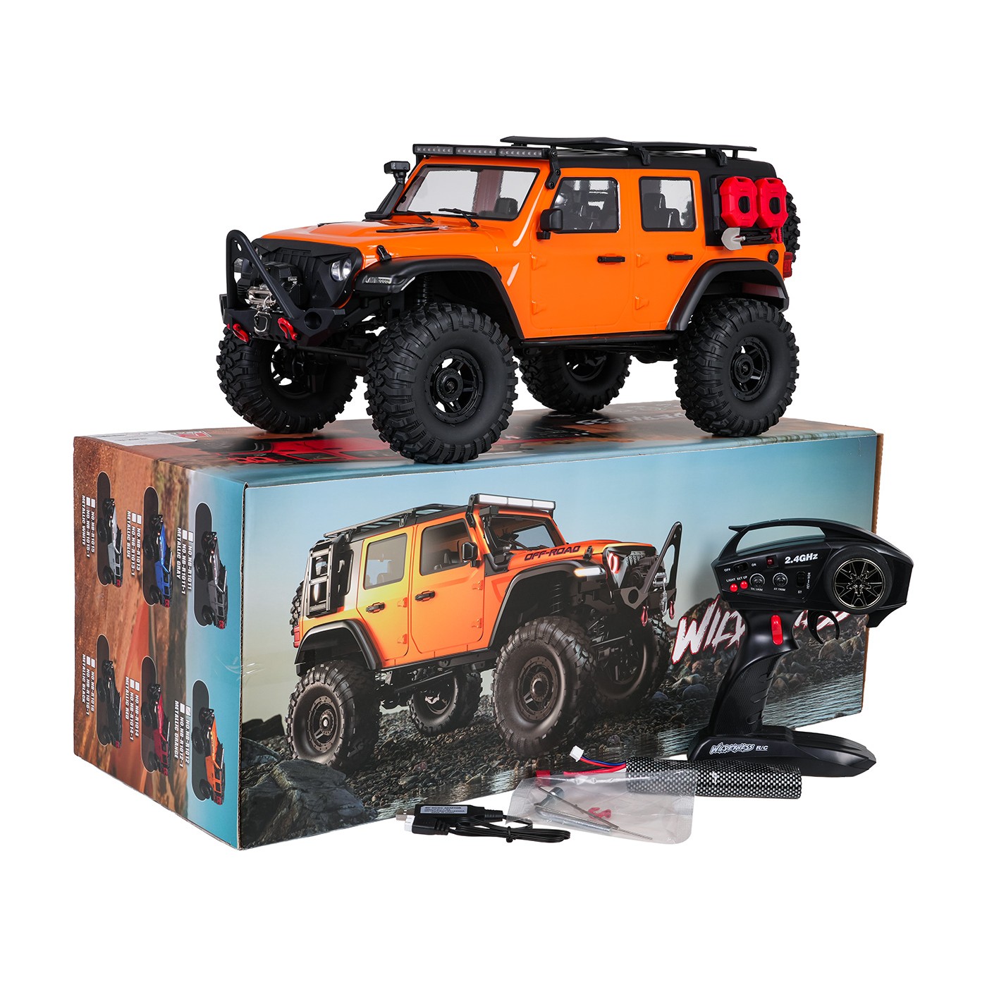 Auto R/C WILDERNESS RTR 1:10 Orange