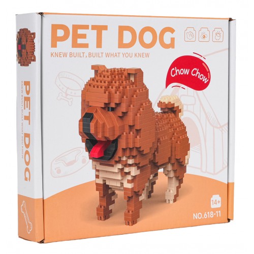800dílná sada stavebnic Chow Chow