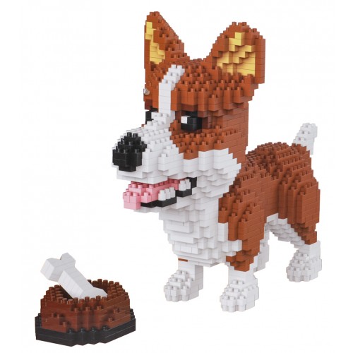 1200 dílná sada stavebnic Welsh Corgi