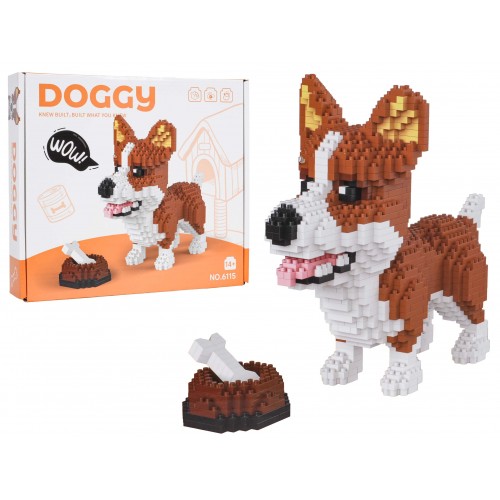 1200 dílná sada stavebnic Welsh Corgi