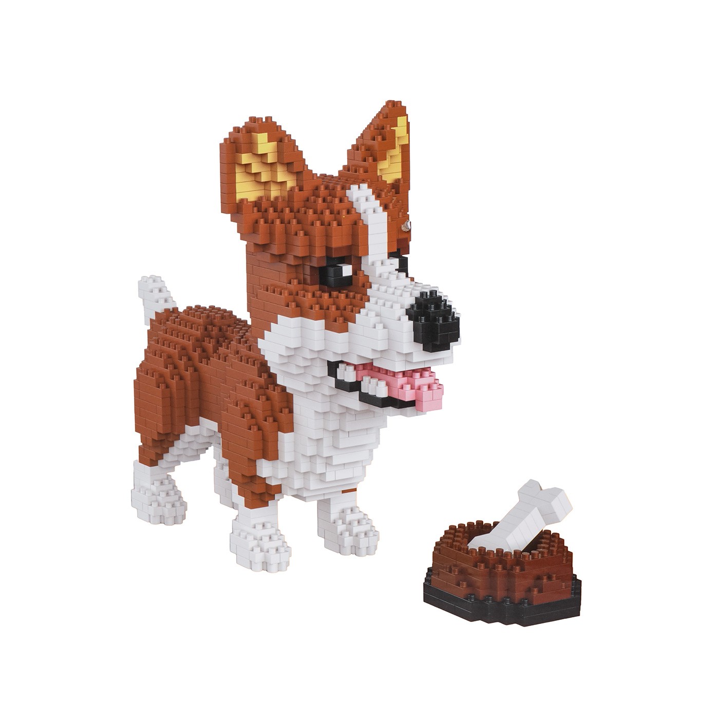 1200 dílná sada stavebnic Welsh Corgi