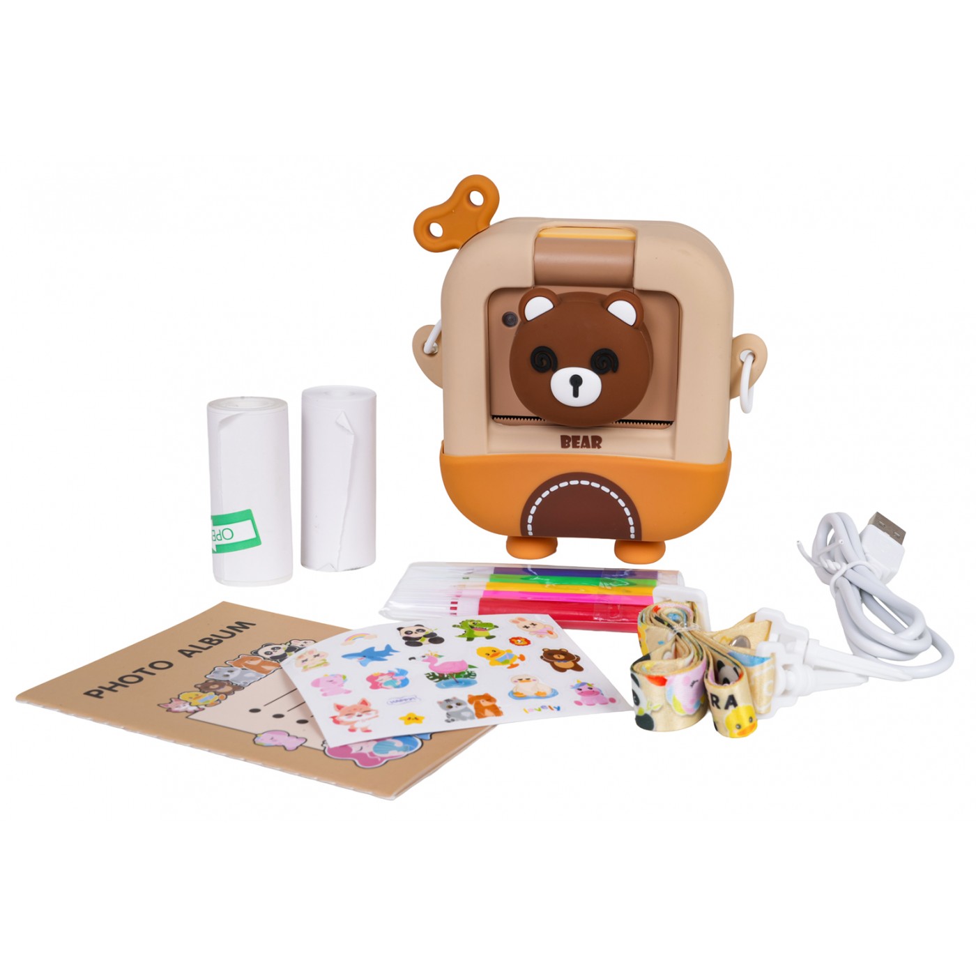 Teddy Bear Printing Camera