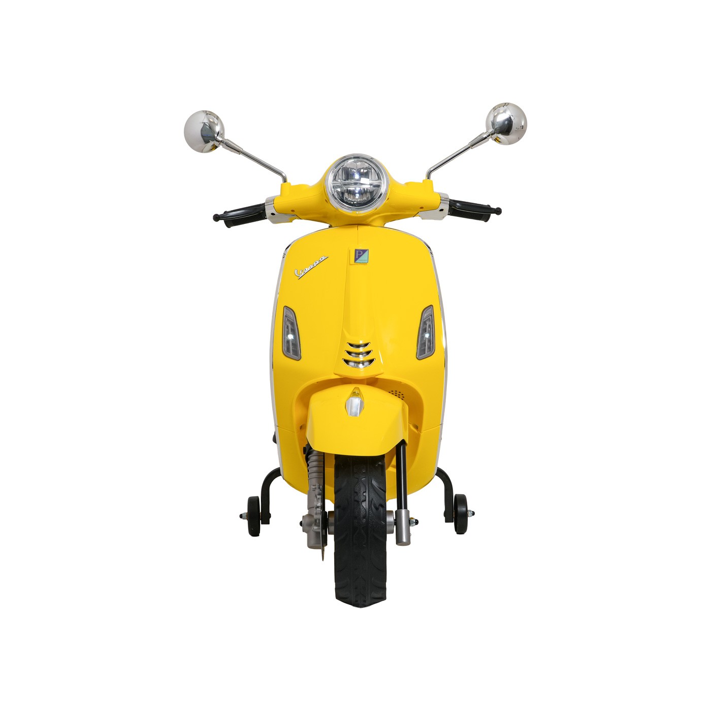 Automobilový skútr Vespa ROMA žlutá