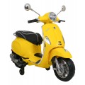 Automobilový skútr Vespa ROMA žlutá