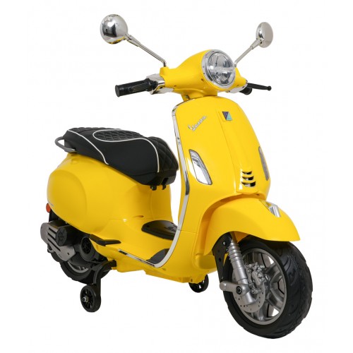 Automobilový skútr Vespa ROMA žlutá