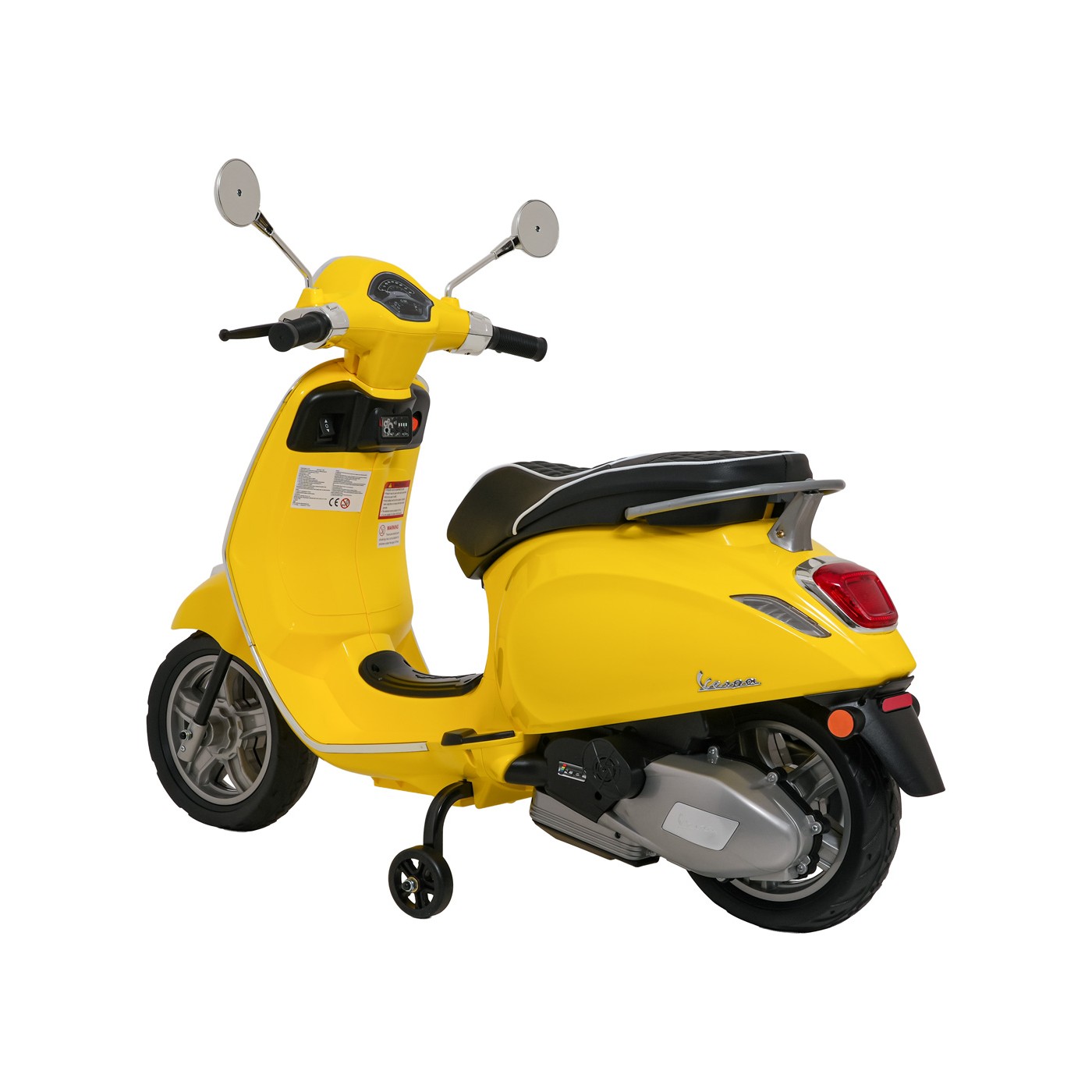 Automobilový skútr Vespa ROMA žlutá