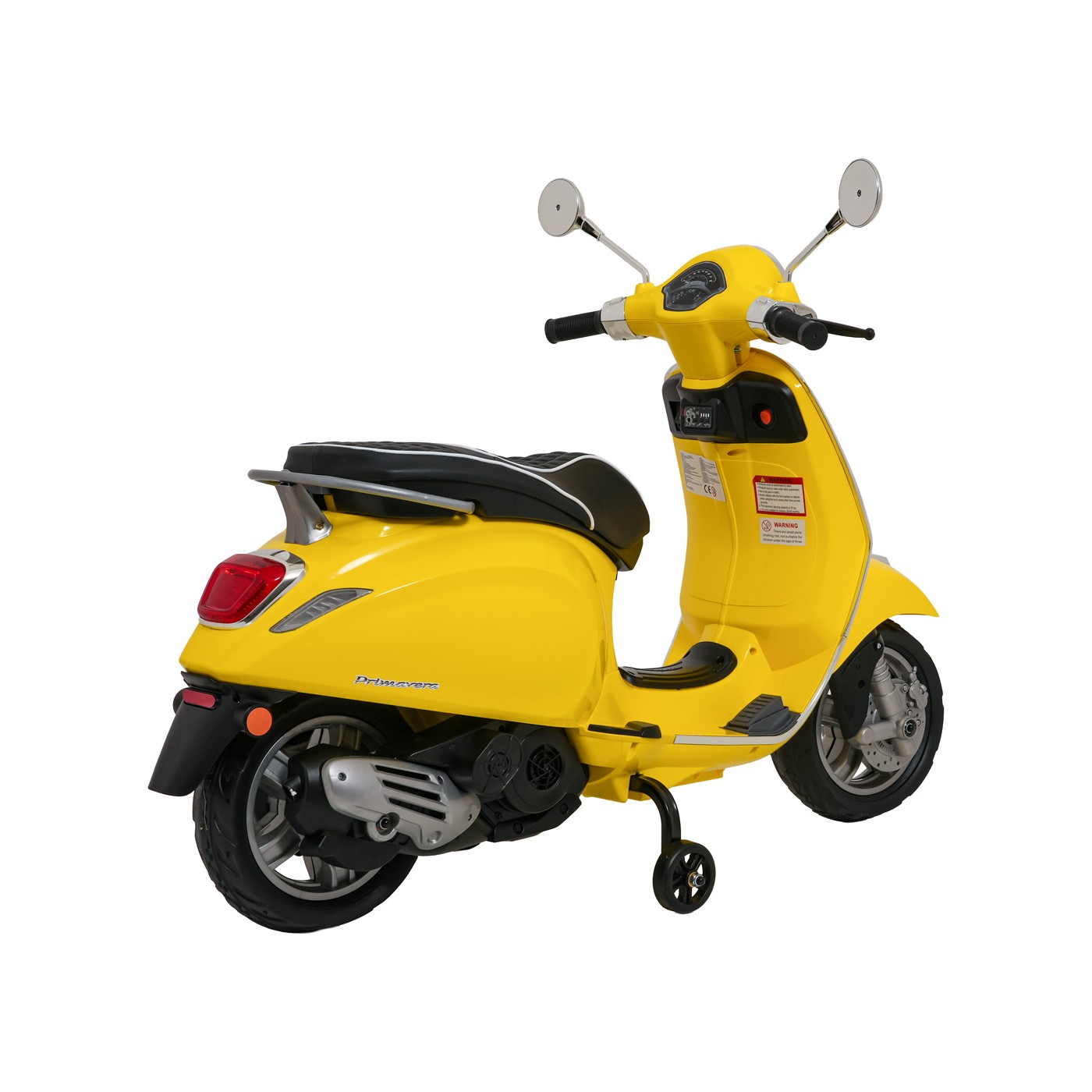 Automobilový skútr Vespa ROMA žlutá