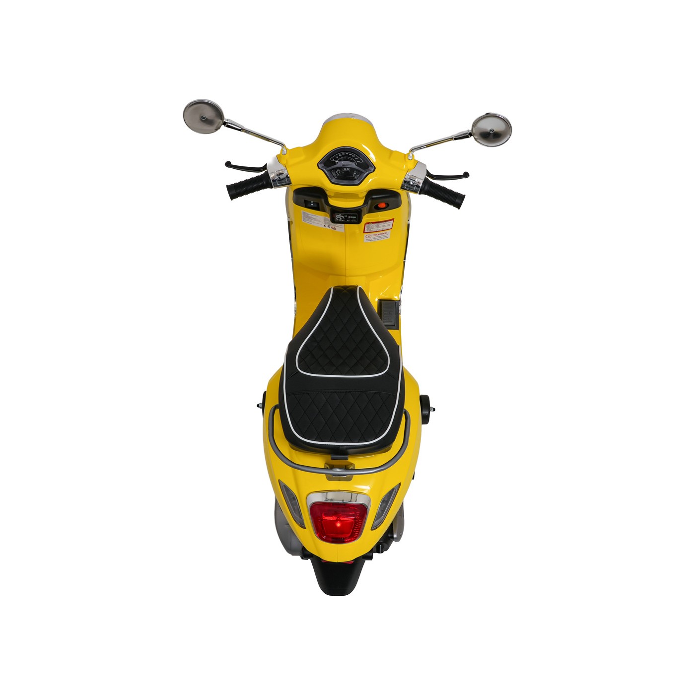 Automobilový skútr Vespa ROMA žlutá