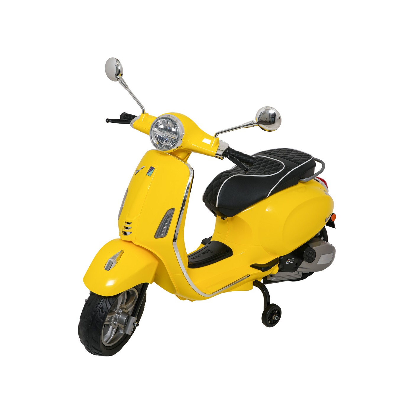 Automobilový skútr Vespa ROMA žlutá