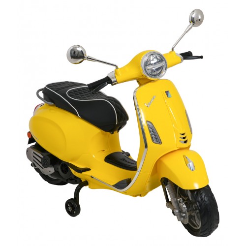 Automobilový skútr Vespa ROMA žlutá