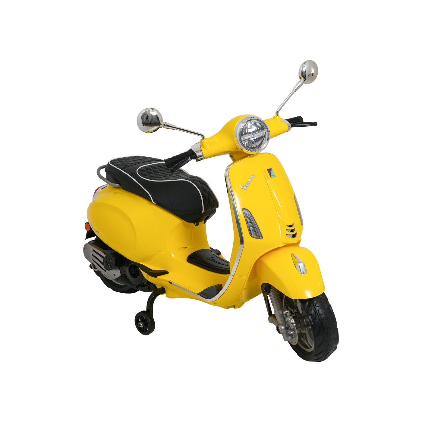 Automobilový skútr Vespa ROMA žlutá