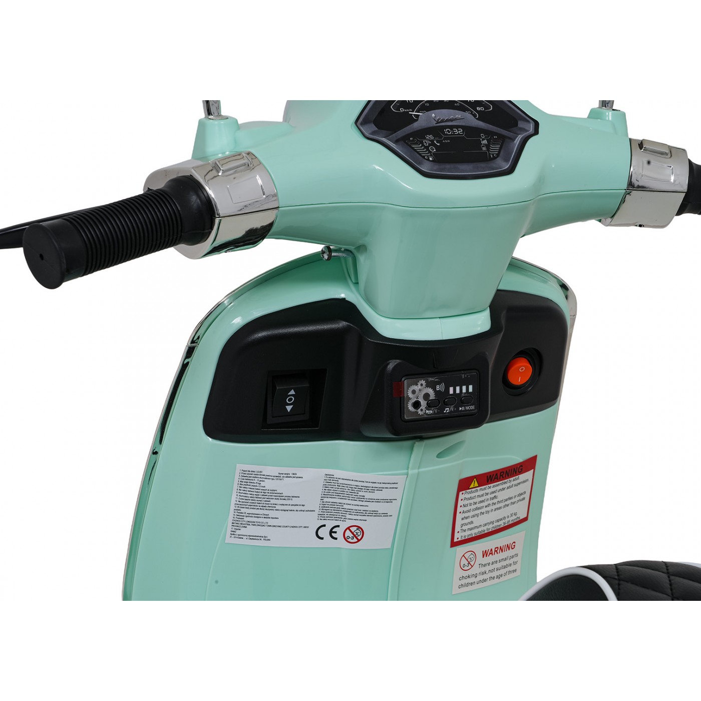 Vespa ROMA Skútr Zelený