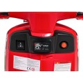 Automobilový skútr Vespa ROMA Red