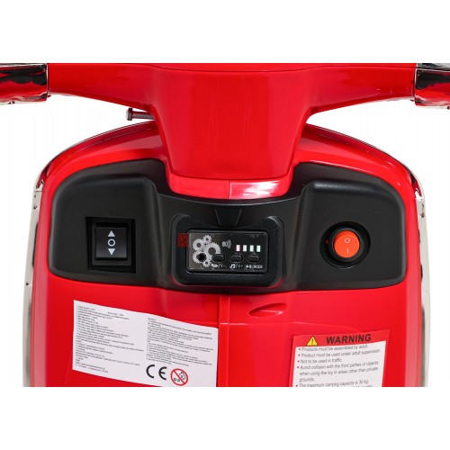 Automobilový skútr Vespa ROMA Red