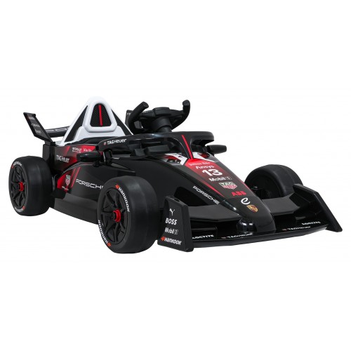 Vozidlo Formule E Porsche Červená
