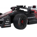 Vozidlo Formule E Porsche Červená