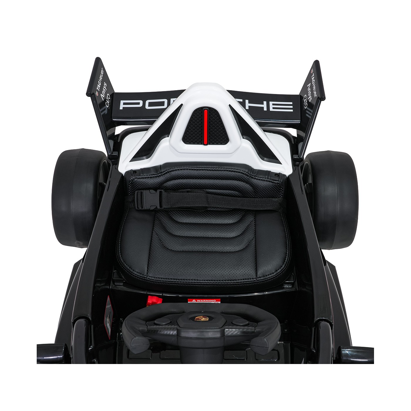 Vozidlo Formule E Porsche Červená