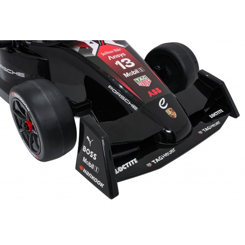 Vozidlo Formule E Porsche Červená