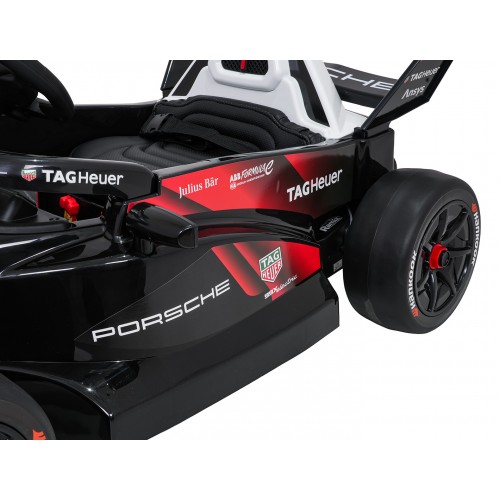 Vozidlo Formule E Porsche Červená