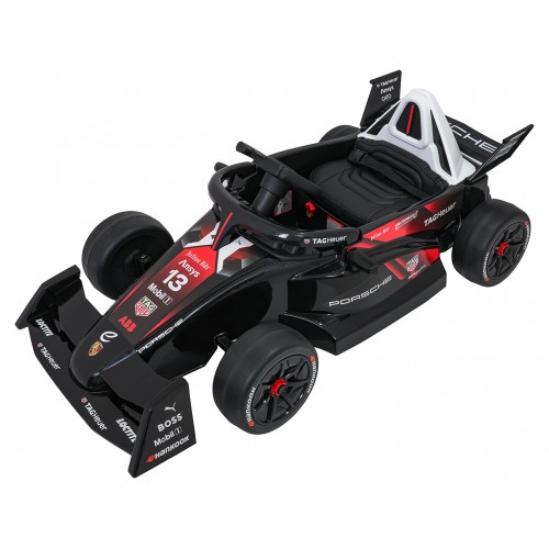 Vozidlo Formule E Porsche Červená