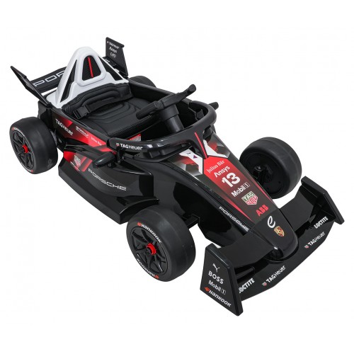 Vozidlo Formule E Porsche Červená