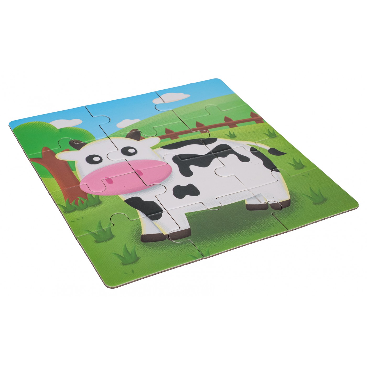 Magnetické puzzle Zvířátka + kniha