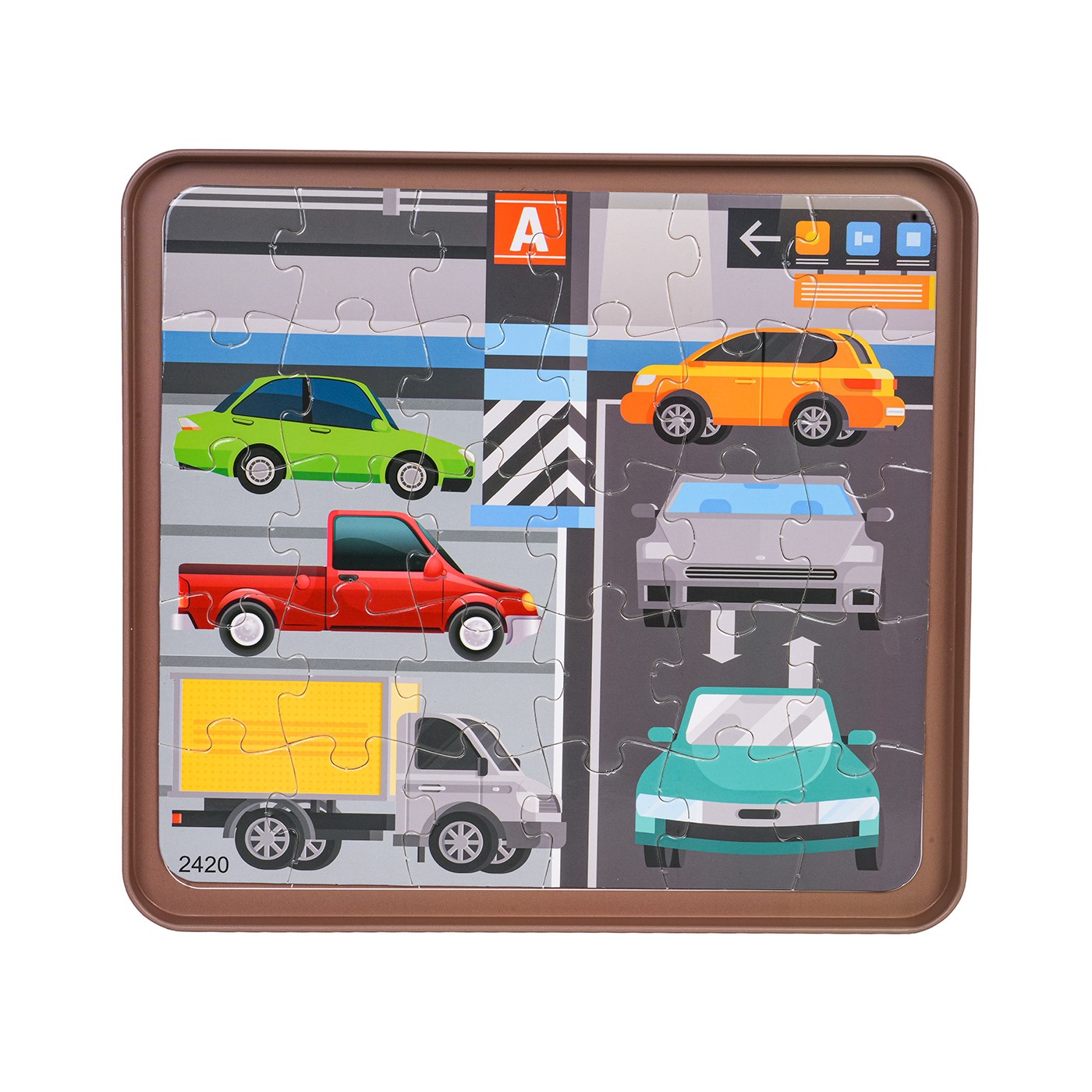 Magnetické Puzzle Set City