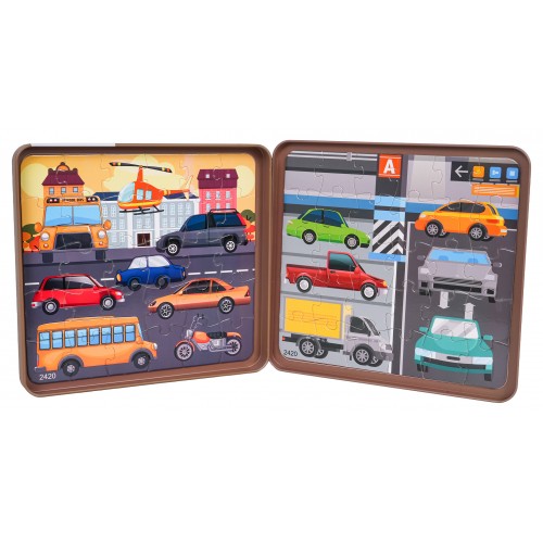Magnetické Puzzle Set City