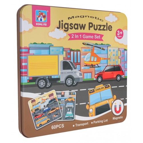 Magnetické Puzzle Set City