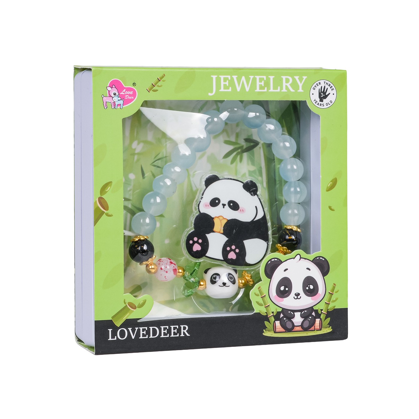 Sada šperků Panda Modrý náramek