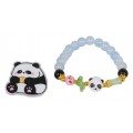 Sada šperků Panda Modrý náramek
