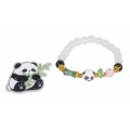 Sada šperků s náramkem Panda White