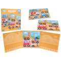 Magnetické puzzle Staveniště + Kniha