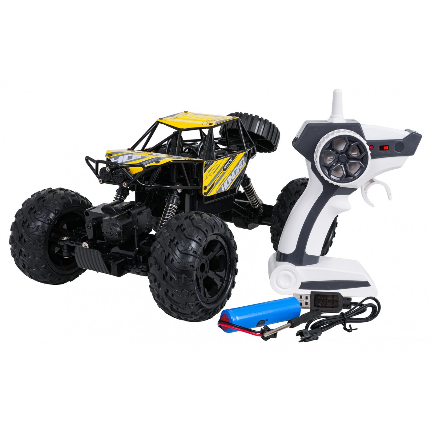 R/C Crawler ROCK Žlutá 1:14