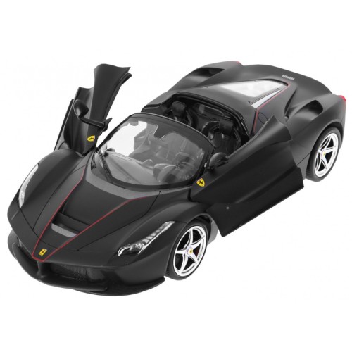 Ferrari LaFerrari Aperta černá RASTAR model 1:14 Dálkové ovládání auta + 2,4 GHz dálkové ovládání