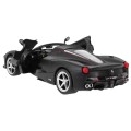 Ferrari LaFerrari Aperta černá RASTAR model 1:14 Dálkové ovládání auta + 2,4 GHz dálkové ovládání