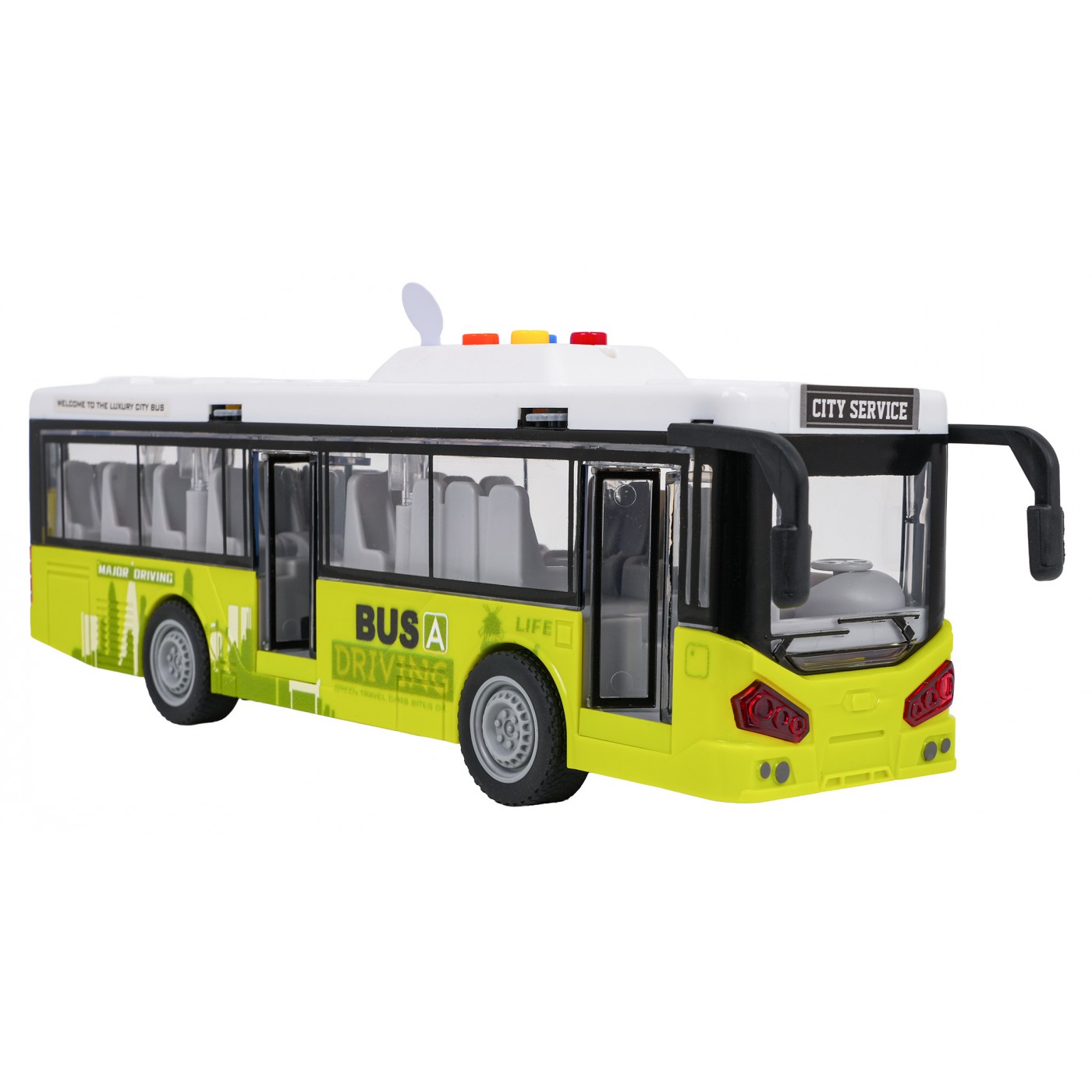 Světelná a zvuková sběrnice zelená
