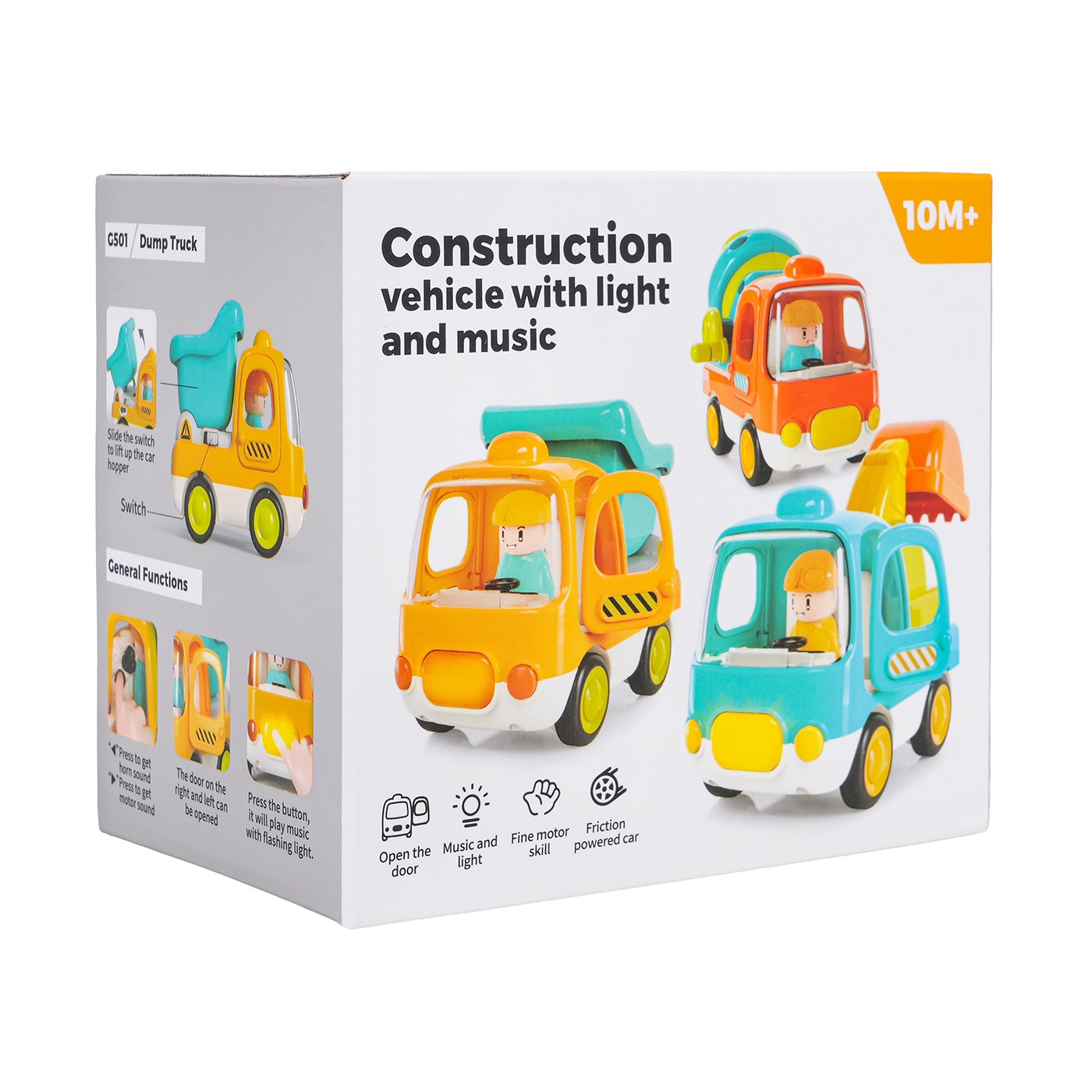 Sklápěcí vozidlo pro nejmladší