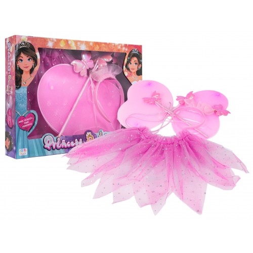 Malá princezna Butterfly + sada křídel
