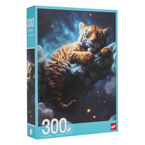 Sada puzzle 300ks. Tygr
