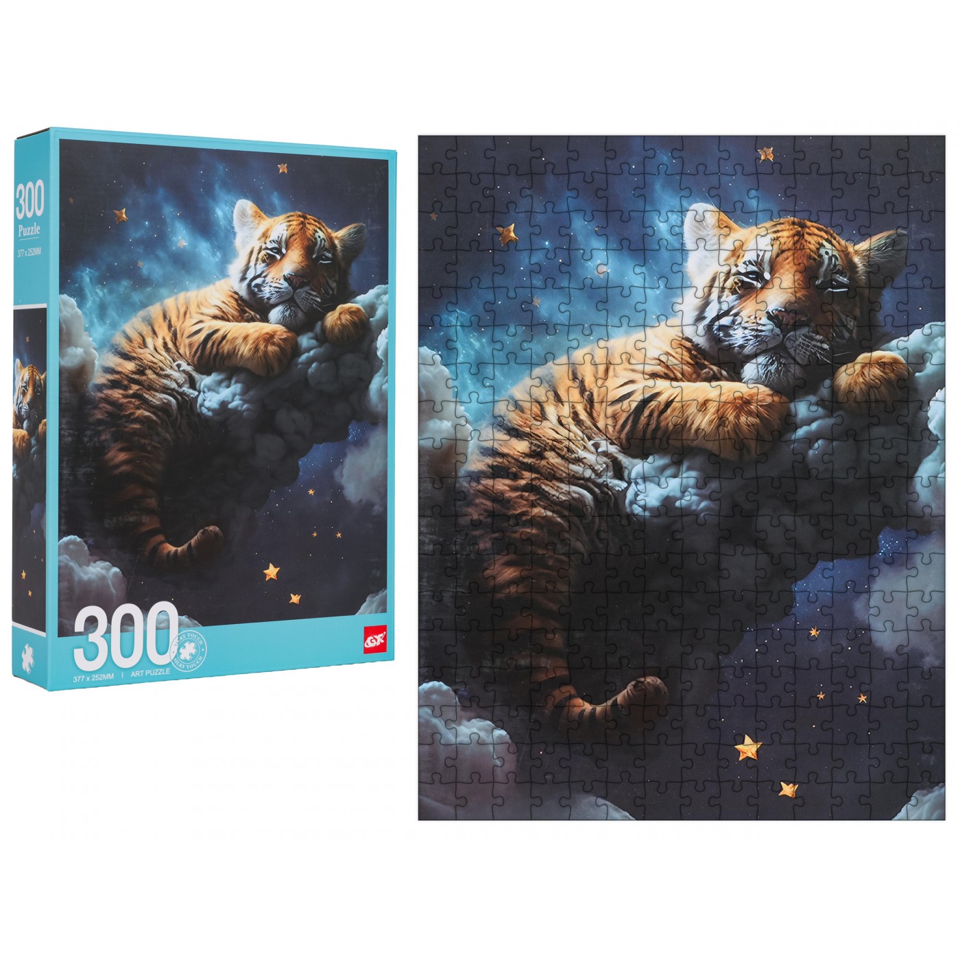 Sada puzzle 300ks. Tygr