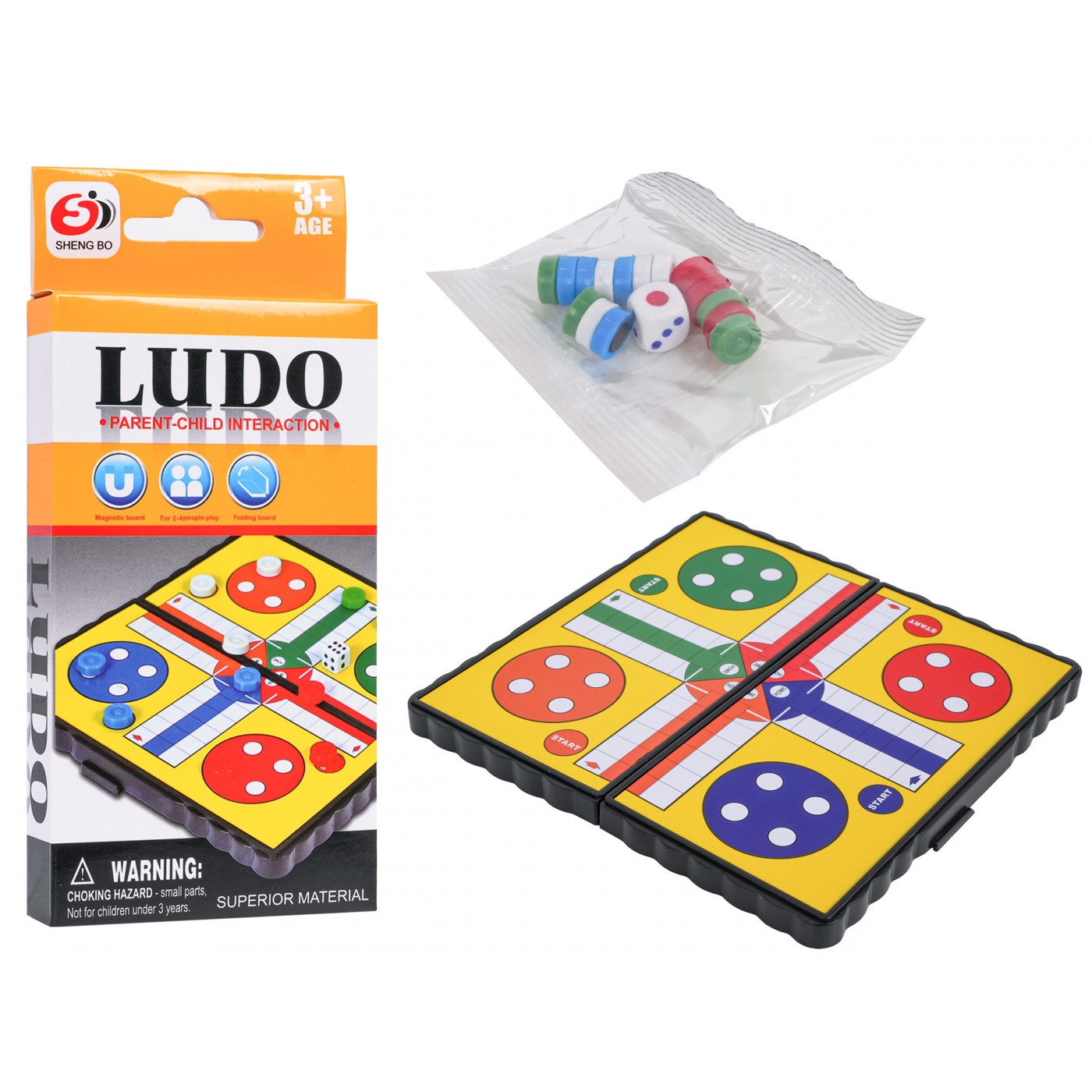 Stolní hra Magnetic Ludo