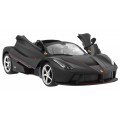 Ferrari LaFerrari Aperta černá RASTAR model 1:14 Dálkové ovládání auta + 2,4 GHz dálkové ovládání