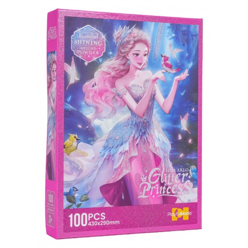 Sada puzzle 100ks. Princezna Pink