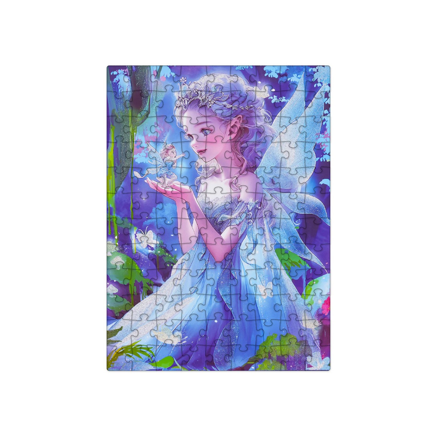 Sada puzzle 100ks. Princezna Modrá